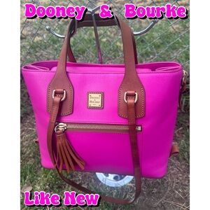 Dooney & Bourke Morgan Leather Shopper Purse - Clean like new condition